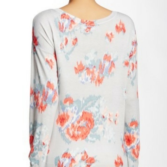 Joie Eloisa Floral Sweater Wool Lightweight Pullover Top Small - Picture 15 of 15